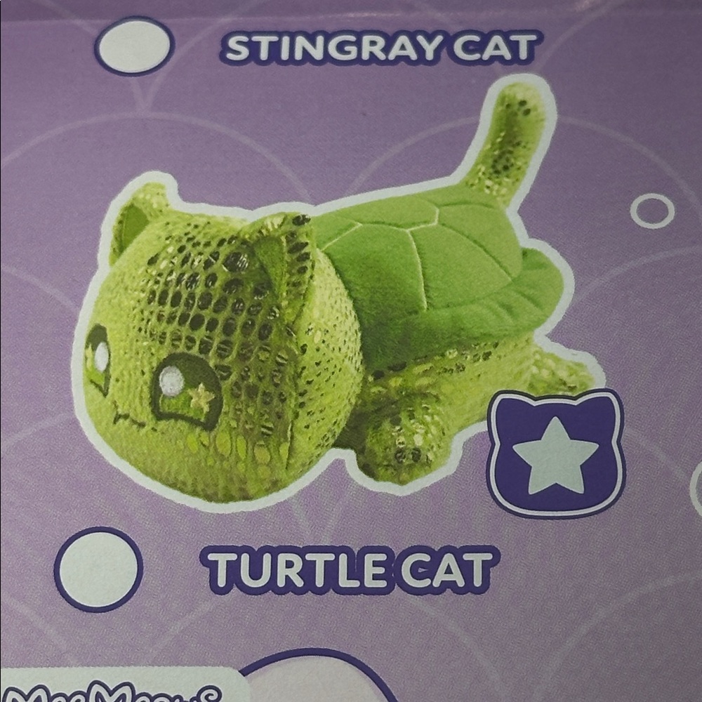 Rare Aphmau MeeMeow Turtle Cat Plush – New – Inner Bag Sealed